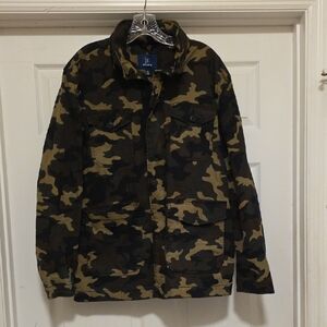 George Men's Camo Military Jacket